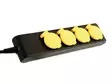 4-WAY SOCKET-OUTLET - IP44 - FRENCH SOCKET - Jatkojohdot ja -haaroittimet - EBP04WP - 2