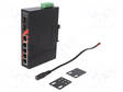 ETHERNET KYTKIN - PORTTIEN LUKU: 7 - 12÷48VDC - RJ45 - Teollisuusverkot - LNX-0702G-SFP - 1