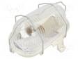 LAMPUN: VALAISIMEN KANTA - OVAL60 - POLYKARBONAATTI - E27 - IP44 - Lampunkannat ja adapterit led tuotteisin - PW-D.3166P - 1