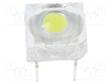 LED SUPER FLUX - KYLMÄVALKOINEN - 7,62X7,62MM - 24÷27LM - 120° - 60MA - Super Flux LEDit - OS4WMEZ5D1P - 1