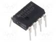 OPERAATIOVAHVISTIN - 1,7MHZ - CH: 1 - ±700MVDC÷8VDC,1,4÷16VDC - Operaatiovahvistimet - THT - TLC251CP - 1