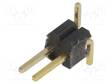 PIIKKIRIMALIITIN - PIN-LIITIN - UROS - PIN: 2 - SMT - PYSTYSUORA - 1,27MM - 1X2 - Piikkirimaliittimet - ZL321-2P - 1