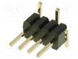 PIIKKIRIMALIITIN - PIN-LIITIN - UROS - PIN: 4 - SMT - PYSTYSUORA - 1,27MM - 1X4 - Piikkirimaliittimet - ZL321-4P - 1