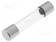LIERIÖMÄINEN,LASISULAKE - 400MA - 250VAC - Sulakkeet 6,3x32mm - hitaat - 0313.400HXP - 1