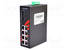 ETHERNET KYTKIN - PORTTIEN LUKU: 8 - 12÷48VDC - RJ45 - Teollisuusverkot - LNX-0802C-SFP - 1