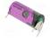 PARISTO: LITIUM- (LTC) - 3,6V - 2/3AA - 1600MAH - Ø14,7X33,5MM - Alkaliparistot - SL-361PTP - 1