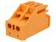 MUUNTAJA-32A - 450V - RUUVI TERMINAALI - ORANSSI - 0,5÷4MM2 - NAVAT: 2 - WAGO ja muut pikaliittimet - TSCB4-02P - 1