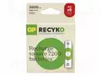 AKKU: NI-MH - AA - 1,2V - 2600MAH - RECYKO - KUPLAPAKKAUS - READY2USE - Akut - ACCU-R6X62.6RC-GP - 1
