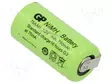 AKKU: NI-MH - 2/3AA,2/3R6 - 1,2V - 750MAH - JUOTOSLEVYT - Ø14,5X28,7MM - Akut - ACCU-75AAH-BL-GP - 1