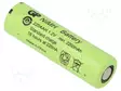 AKKU: NI-MH - AA - 1,2V - 2200MAH - Ø14,5X49,5MM - Akut - ACCU-AA2200STD-GP - 1