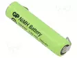AKKU: NI-MH - AAA,R3 - 1,2V - 700MAH - JUOTOSLEVYT - Akut - ACCU-AAA700-BL-GP - 1
