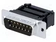 LIITIN: D-SUB - PIN: 15 - PISTOKE - UROS - - KULMA - IDC - 5A - D liittimet - L17DAFRA15P - 1