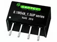 DC/DC MUUNNIN - 100MW - TULOJÄNNITE 4,5÷5,5VDC - LÄHTÖJÄNNITE 15VDC - MICROSIP4 - THT - DC/DC muuntimet - 0.1MS4A-0515S1.5UP - 1