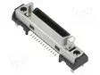 D-SUB LIITIN - PIN: 27 - PISTORASIA - UROS - PANEELIASENNETTAVA,PCB - SUORA - D liittimet - DH80A-27P - 1