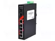 ETHERNET KYTKIN - PORTTIEN LUKU: 7 - 12÷48VDC - RJ45 - Teollisuusverkot - LNX-0702C-SFP - 2