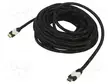 KAAPELI - HDMI-PISTOKE,MOLEMMIN PUOLIN - TEKSTIILI - 4K,UHD 2160P - HDMI, DVI, DisplayPort johdot - ART-OEM-36OP - 1