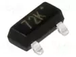 N-KANAVA MOSFET - UNI-POLAARINEN - 60V - 340MA - 350MW - SOT23 - Transistorit - 2N7002K-TP - 1