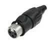 NEUTRIK - TOP SERIES HEAVY-DUTY XLR 3 POLE FEMALE CABLE CONNECTOR - XLR liittimet ja tarvikkeet - NC3FXTOP - 1