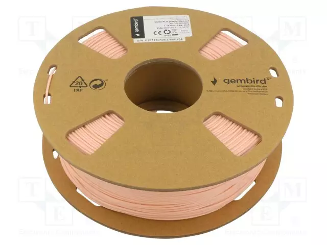 3D FILAMENTTI PLA-MATT - 1,75MM - PINKKI - 190÷220°C - 1KG - 3D Filamentit - 3DP-PLA-01-MTP - 1