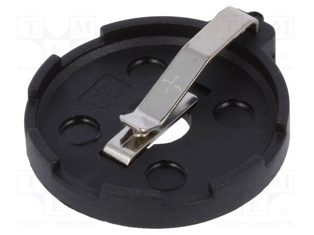 ALUSLEVY - CR2325,DL2325 - PAR.M: 1 - VAAKASUORA,THT - H: 8,8MM - MUSTA - Paristopitimet, liittimet ja tarvikkeet - DS1092-03-BNP - 1