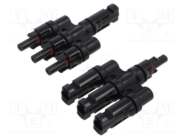 HAAROITIN - AURINKO- UROS X3,AURINKO- NAARAS X3 - Aurinkopaneeli liittimet - DS1162-14-1T3AB6P - 1