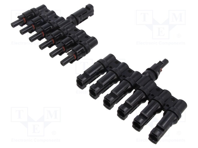 HAAROITIN - AURINKO- UROS X6,AURINKO- NAARAS X6 - Aurinkopaneeli liittimet - DS1162-14-1T6AB6P - 1