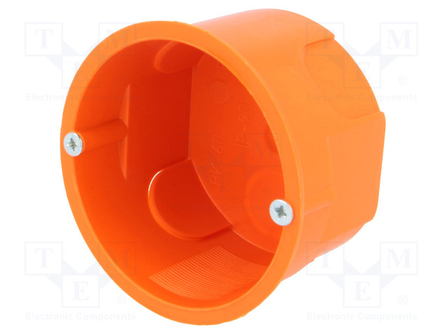 KYTKENTÄRASIA - Ø: 60MM - Z: 40MM - RAPPAUSALAINEN - IP30 - Kytkentärasiat - PW-A.0002P - 1