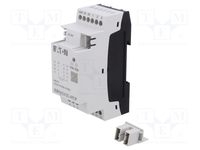 AUTOMATION MODULE: EXTENSION - 24VDC - FOR DIN RAIL MOUNTING - Ohjelmoitavat releet - EASY-E4-DC-4PE1P - 1