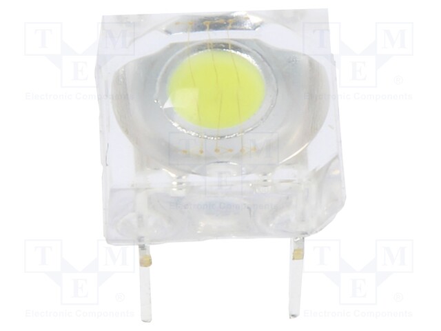 LED SUPER FLUX - KYLMÄVALKOINEN - 7,62X7,62MM - 24÷27LM - 120° - 60MA - Super Flux LEDit - OS4WMEZ5D1P - 1