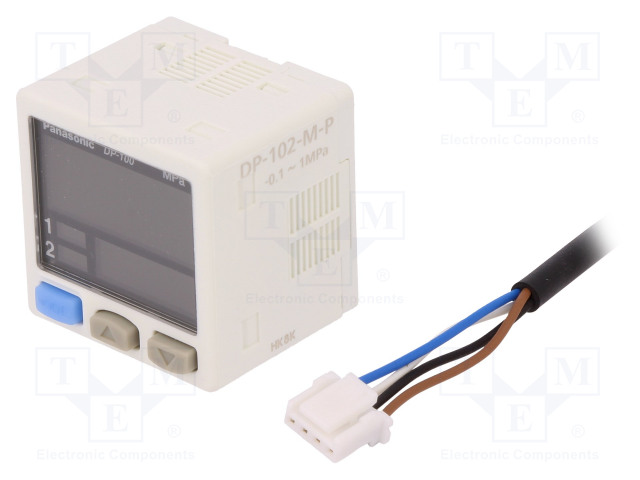 AUTOMATION MODULE: TRANSDUCER - PRESSURE - -0.1÷1MPA - OUT: 2 - DP-100 - Pressostaatit - DP-102-M-P - 1