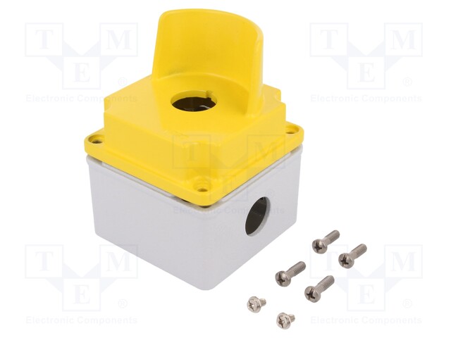 PAINIKEKOTELO - 22MM - IP66,IP67 - X: 80MM - Y: 80MM - Z: 73MM - Kauko-ohjaimien painikekotelot - LPZM1A5P - 1