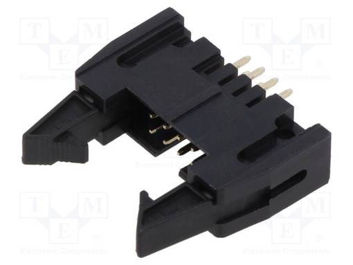 LIITIN: IDC - PISTORASIA - UROS - PIN: 8 - SUORA - THT - 2,54MM - 2X4 - IDC liittimet - MHR-A-08-VUAL-MP - 1