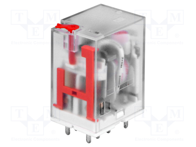 RELE - DPDT - UKELAN: 230VAC - 10A/240VAC - PCB - LB2 - Teollisuusreleet - LB2N-230ATP - 1