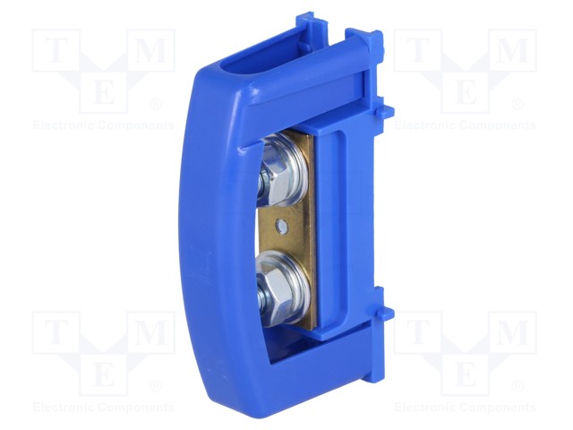 LIITIN: RIVILIITIN - 125A - 500V - RUUVI TERMINAALI - 35MM2 - NAVAT: 1 - Riviliittimet - PE.4122P - 1