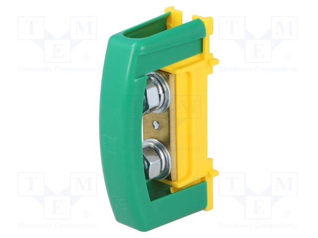 LIITIN: RIVILIITIN - 125A - 500V - RUUVI TERMINAALI - 35MM2 - NAVAT: 1 - Riviliittimet - PE.4123P - 1