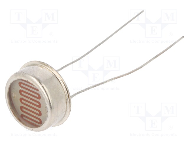 VALOVASTUS - 250MW - 4÷10KOHM - 560NM - THT - 250VDC - ØLED: 12MM - Metallikalvovastukset - PGM1201-MP - 1