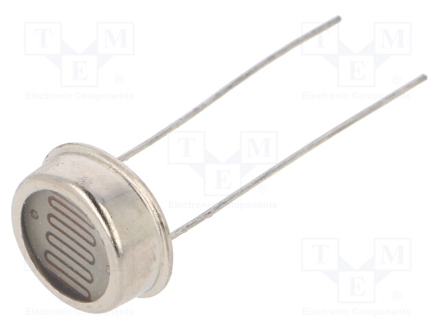 VALOVASTUS - 250MW - 8÷20KOHM - 560NM - THT - 250VDC - ØLED: 12MM - Metallikalvovastukset - PGM1202-MP - 1