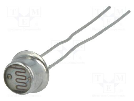 VALOVASTUS - 90MW - 5÷10KOHM - 540NM - THT - 100VDC - ØLED: 5,5MM - Metallikalvovastukset - PGM5516-MP - 1