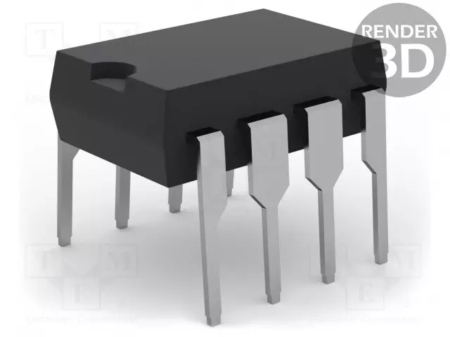 IC: EEPROM MUISTI - 2KBEEPROM - I2C - 256X8BIT - 2,5÷5,5V - 400KHZ - DIP8 - EEPROM sarjaliit. muistit - mikropiirit - 24LC025-IP - 1