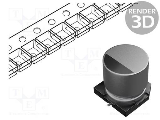 ELEKTROLYYTTIKONDENSAATTORI - LOW ESR - SMD - 68UF - Elektrolyyttikondensaattorit - vaaka - EEEFC0J680AP - 1
