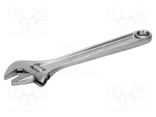 WRENCH: ADJUSTABLE - 20MM - HARDENED,CHROME PLATED KEY SURFACE - Jakoavaimet - SA.8070CIP - 1