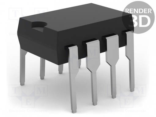 IC: VIRTUAL GROUND CIRCUIT - DIP8 - TUUBI - 20MA - 50KPL - Jännitereferenssit ja -lähteet - piirit - TLE2426IP - 1