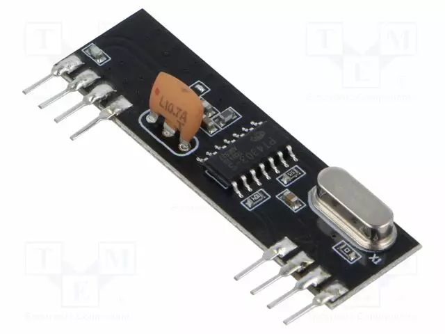 RF - AM-VASTAANOTIN - AM - 433HZ - -109DBM - 2,4÷5,5VDC - RF moduulit - AM-RX9-433P - 1