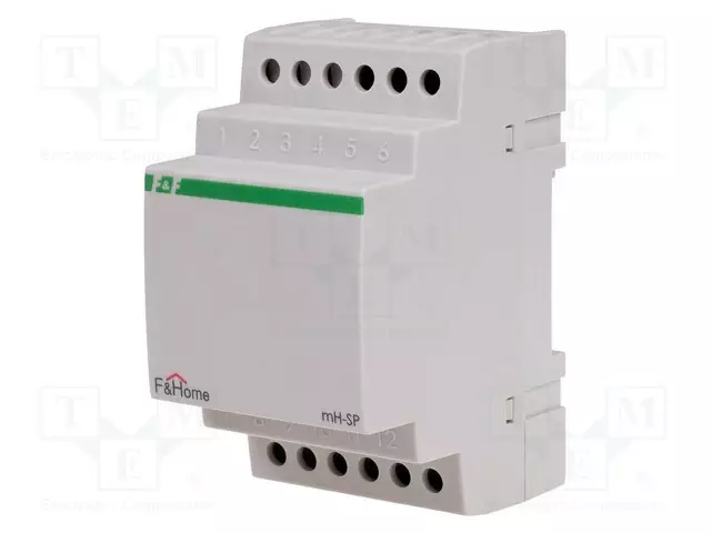 HÄIRIÖNPOISTOSUODATIN - DIN-KISKOLLE - 230VAC - IP20 - F&HOME - 0÷45°C - Rakennusautomatiikka - MH-SP - 1