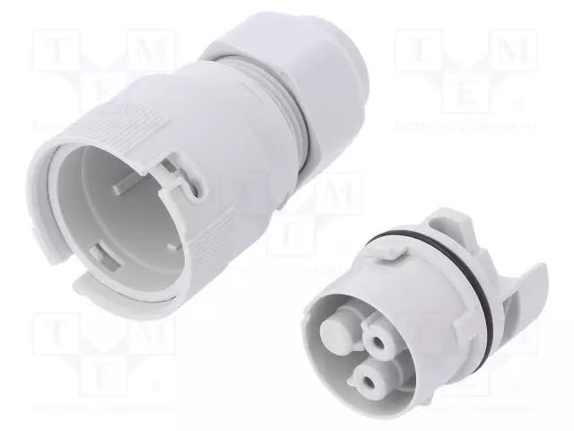 AC LIITIN-RUUVI TERMINAALI - NAARAS - 16A - 250V - NAVAT: 2 - AC liittimet ja rungot - 3702V2P - 1