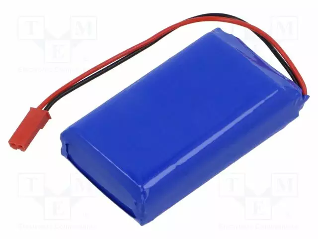 AKKU: LI-PO - 7,4V - 1800MAH - JOHDOT,JST SYP-02T-1 LIITOS - 1KPL - Akut - AKY-LP803759-2S1P - 1