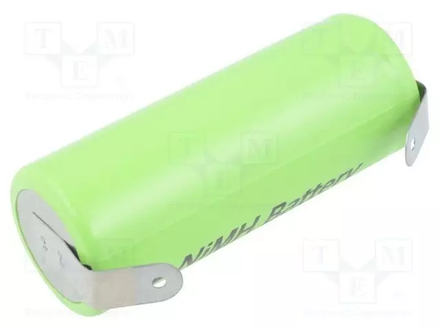 AKKU: NI-MH - 4/5A,4/5R23 - 1,2V - 2100MAH - JUOTOSLEVYT - Ø17X43MM - Akut - ACCU-45A2100-GP - 1