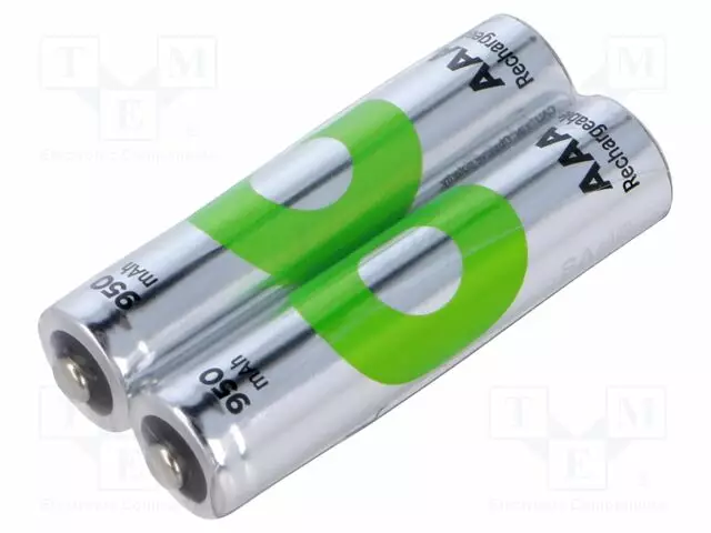 AKKU: NI-MH - AAA,R3 - 1,2V - 950MAH - RECYKO - IRTI,TEOLLISUUS- - Akut - ACCU-R31000RENGP - 1