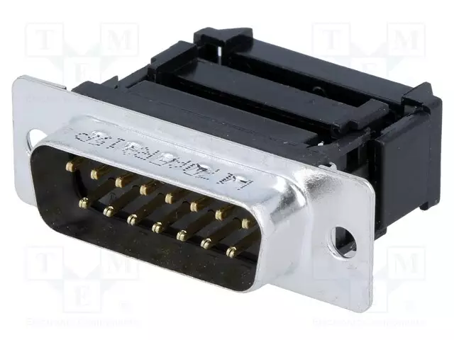 LIITIN: D-SUB - PIN: 15 - PISTOKE - UROS - - KULMA - IDC - 5A - D liittimet - L17DAFRA15P - 1