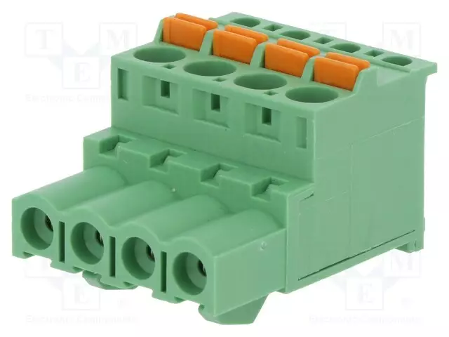 LIITIN: EROTETTAVISSA OLEVA RIVILIITIN - PISTOKE - NAARAS - 2EDGKDB - Irrotettavat riviliittimet - 2EDGKDB-5.0-04P - 1